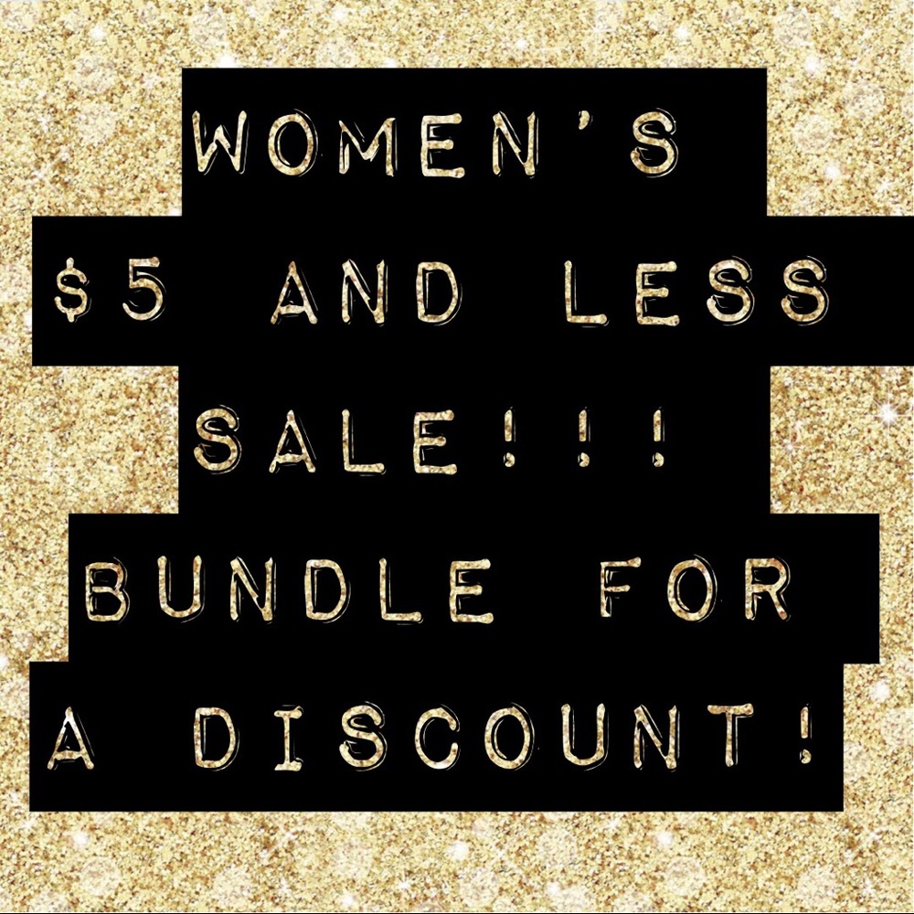 🥰 $5 and less sale! 🥰